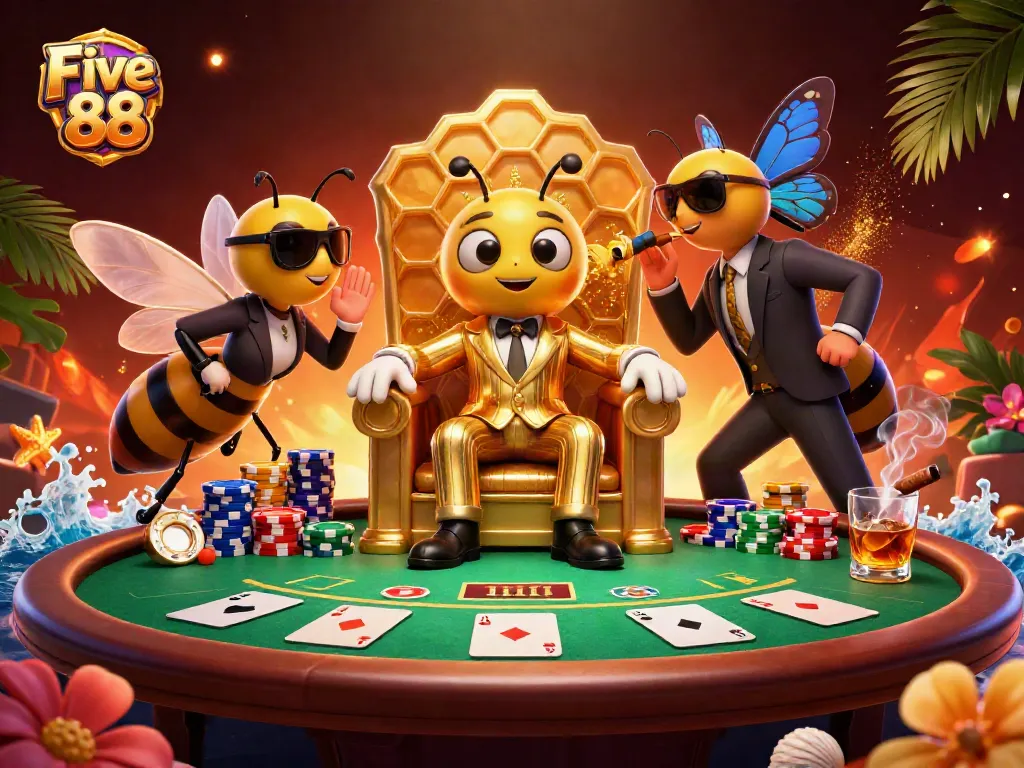 Experience thrilling gameplay at Five 88 with the excitement of dynamic poker action.