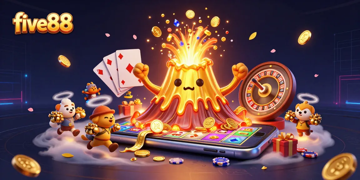 Engage with five88's thrilling casino atmosphere filled with treasures and exciting games.