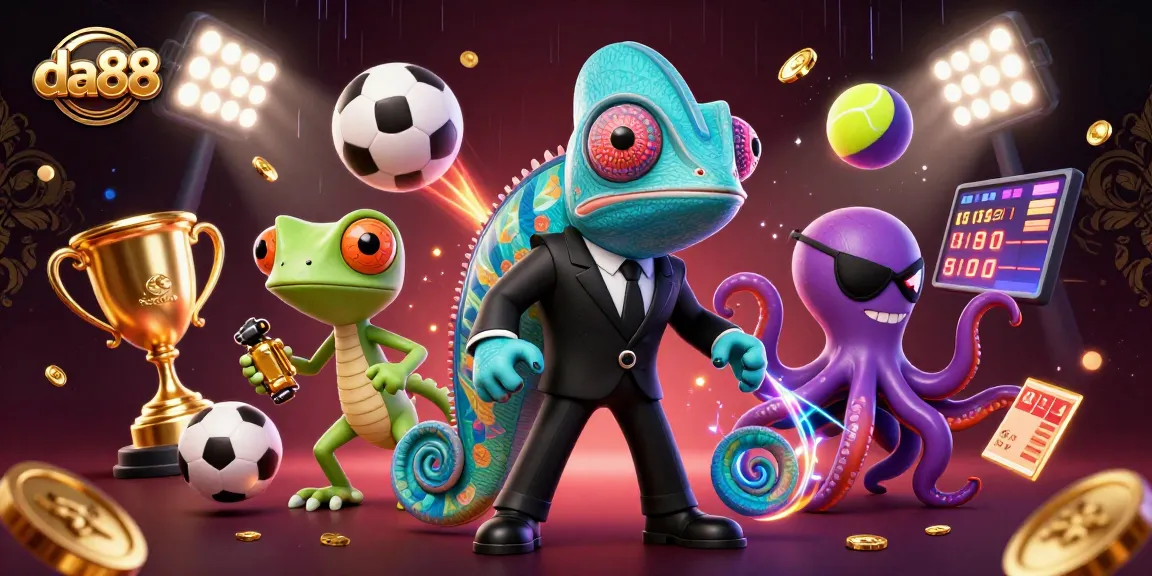 Experience thrilling sports betting action with da88 in a vibrant casino scene.