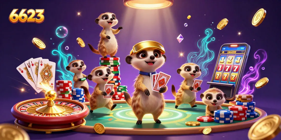 Engage with the dynamic world of 6623 through an adventurous meerkat casino operation filled with excitement and rewards.