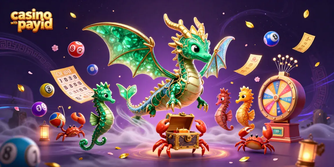 Experience the thrill at casino with payid as colorful elements come alive in this vibrant 3D illustration.