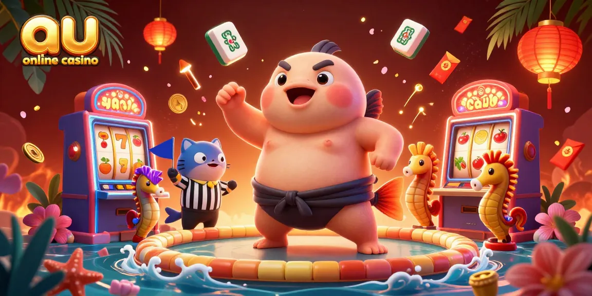 Experience thrilling gameplay at au online casino with vibrant characters and dynamic slot elements.